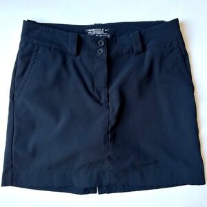Nike Golf Dri-Fit Tour Performance Skort-Double Button-Women's Size 4-Black‎